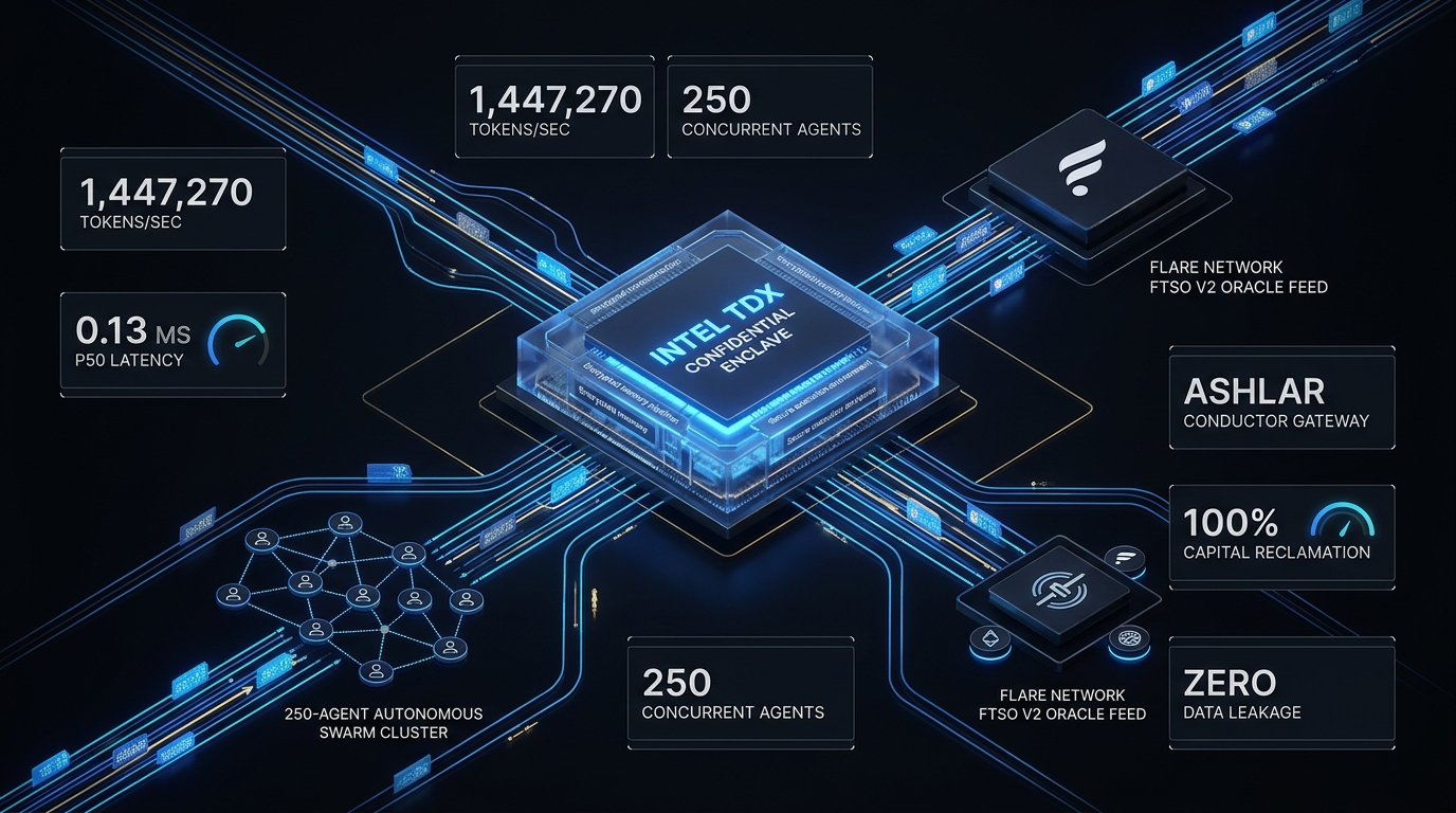 Ashlar Conductor Benchmark 1.44M tokens/sec